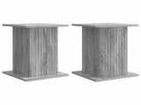 Plant Stand 2 pcs Grey Sonoma 30.5 x 30 x 43 cm Engineered Wood 899811