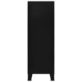Industrial Storage Chest Black 75x40x120 cm Steel 145359