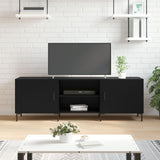 TV Cabinet Black 150x30x50 cm Engineered Wood 829101