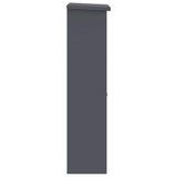 Parcel Drop Box with Door Anthracite 44.5 x 29 x 110.5 cm Steel 874928
