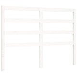 Bed Frame without Mattress White 140x190 cm Solid Wood Pine 3191887