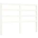 Bed Frame without Mattress White 140x200 cm Solid Wood Pine 3191907