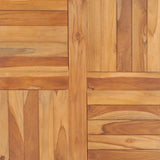 Table Top Teak Solid teak wood 70x70 cm Durable Table Top 48989