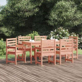 7 Piece Garden Dining Set Solid Wood Douglas 3154718
