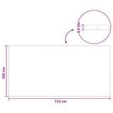 Solar Pool Cover Heavy Quality 732 x 366 cm 200 m Square PE 42034555