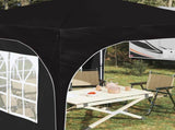Pop-up Party Tent 290 x 290 x 245 cm Black 42019865