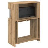 Electric Fireplace Artisan Oak 64 x 30 x 87 cm Engineered wood 8021110