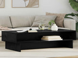 Coffee Table Black Oak 100 x 46 x 35 cm Engineered Wood 8000237