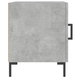 ZNTS Bedside Cabinets 2 pcs Concrete Grey 40x40x50 cm Engineered Wood 827573