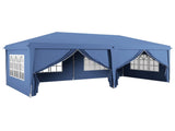 3x6m Pop-Up Gazebo, with Curtain Walls and Windows, Blue T3398P551614