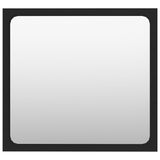 Bathroom Furniture Set Black Engineered Wood 3070947