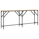 Console Table Sonoma Oak 180x29x75 cm Engineered Wood 837763