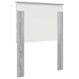 Headboard with Headboard Grey Sonoma 75 cm Engineered wood 887831
