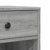 Printer Stand with Wheels Grey Sonoma 60x40x68.5 cm 840644