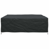 Furniture Cover Plain Black 220 x 220 x 70 cm 420D 4105787