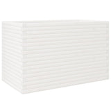 Garden Planter White 110x60x68.5 cm Solid Wood Pine 3282505