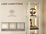 Bathroom Storage Cabinet-White 37449833