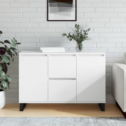 ZNTS Sideboard White 104x35x70 cm Engineered Wood 827212