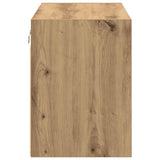Garage Wall Cabinet Artisan Oak Engineered Wood 860659