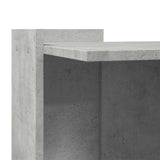 Cat Litter Box Enclosure Concrete Grey 53x53x51 cm Engineered Wood 857754