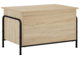 Storage Box Sonoma Oak 60 x 40 x 49.5 cm Engineered Wood 8013669