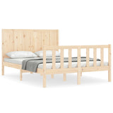 Bed Frame without Mattress 120x200 cm Solid Wood Pine 3192616