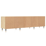 TV Cabinet Sonoma Oak 150x30x44.5 cm Engineered Wood 831263