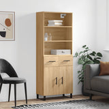 Highboard Sonoma Oak 69.5x34x180 cm Engineered Wood 3200540