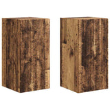 TV Wall Cabinet 2 pcs Old Wood 30 x 31 x 60 cm Engineered Wood 892286