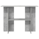 Console Table Concrete Grey 100 x 30 x 75 cm Engineered Wood 8001178