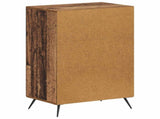 Shoe Cabinet BREDA 59.5 x 39.5 x 90 cm Engineered Wood Old Wood 897533