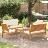 Garden Sofa Set 5 pcs Brown 75 x 45 x 38cm Solid Acacia wood 3331813