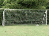 93371 Football Goal with Net White 366x122x182 cm Steel