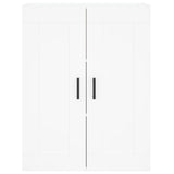 Highboard White 69.5x34x180 cm Engineered Wood 3199873