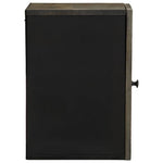 ZNTS Bathroom Wall Cabinet 38x33x48 cm Solid Wood Mango 4017812