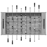Foosball Table Grey Sonoma 146.5 x 74 x 85 cm Engineered Wood 3378204