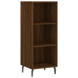 Sideboard Brown Oak 34.5x32.5x90 cm Engineered Wood 828755