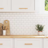 Subway Tile 20 pcs White Grey 30.5 x 30.5 cm 42021210