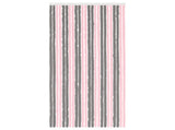 Insect Curtain Chenille Silver Grey and Pink 100 x 220 cm 42034442