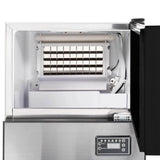 Ice Cube Maker with Door Silver 43 x 40 x 71 cm Stainless Steel 51102