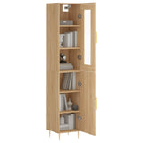 Highboard Sonoma Oak 34.5x34x180 cm Engineered Wood 3199164