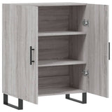 Sideboard Grey Sonoma 69.5x34x90 cm Engineered Wood 827754