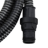 Suction Hose with PVC Connectors Black 1" 10 m PVC 151078