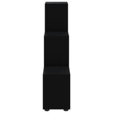 Staircase Bookcase Black 107 cm Engineered Wood 342603
