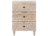 Sideboard with Drawer White 40 x 33.5 x 75 cm Solid Mango Wood 4018391
