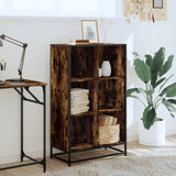 Book Cabinet Smoked Oak 65.5x33x107.5 cm Engineered Wood 849161