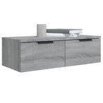 Wall Cabinets 2 pcs Grey Sonoma 68x30x20 cm Engineered Wood 3115898