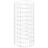Circular Gabion Pole Galvanised Steel 50x100 cm 152016