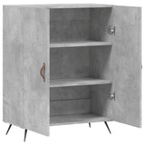 Sideboard Concrete Grey 69.5x34x90 cm Engineered Wood 827696