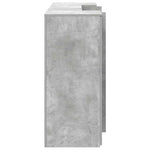 Reception Desk Concrete Grey 200x50x103.5 cm Engineered Wood 3324181